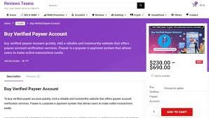 Buy Verified Payeer account
